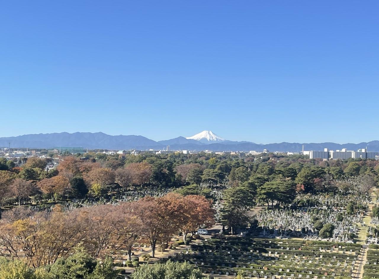 バルコニーからの眺望（富士山）